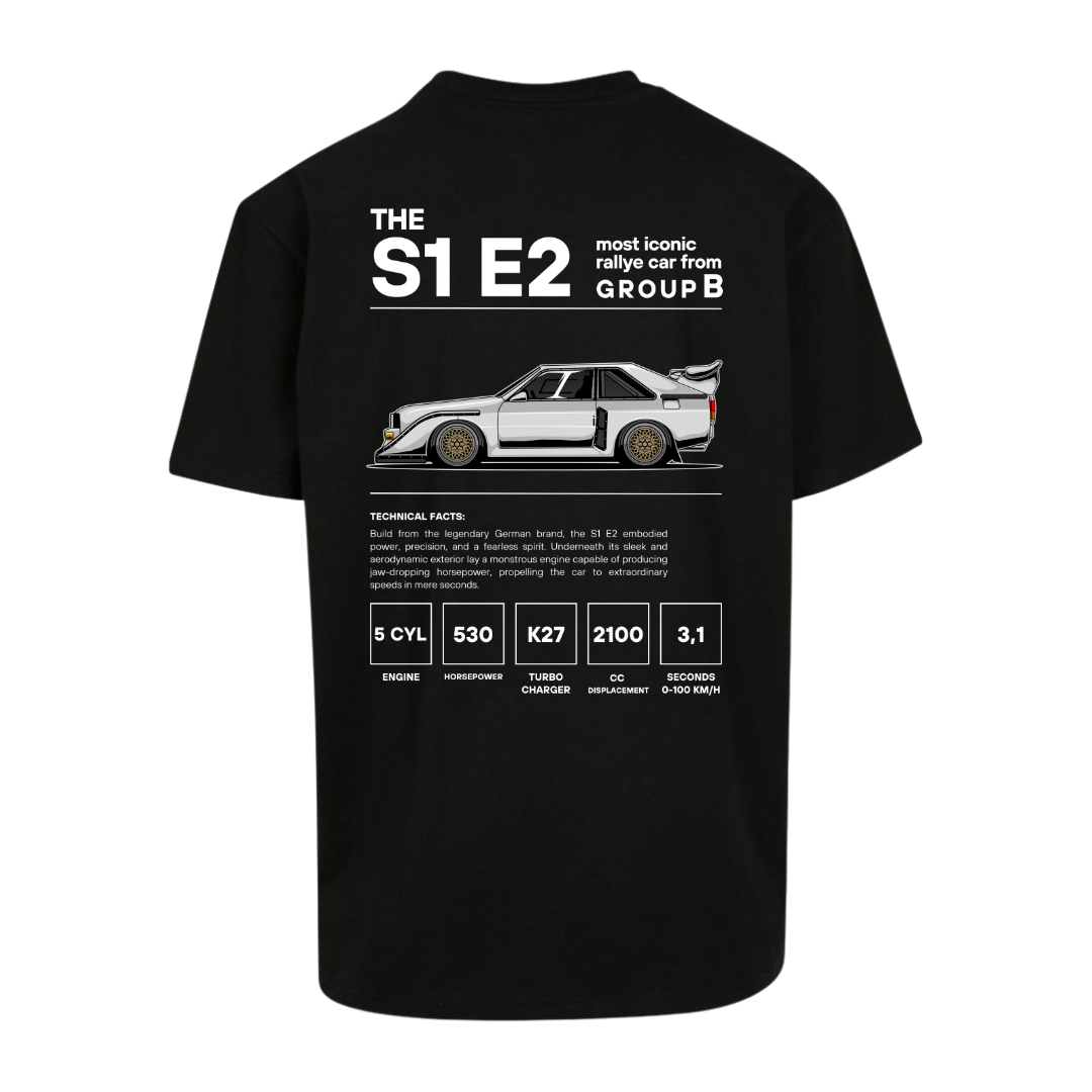 S1E2 Facts T-Shirt - Schwarz