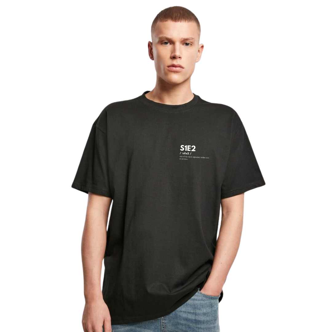 S1E2 Basic T-Shirt - Schwarz