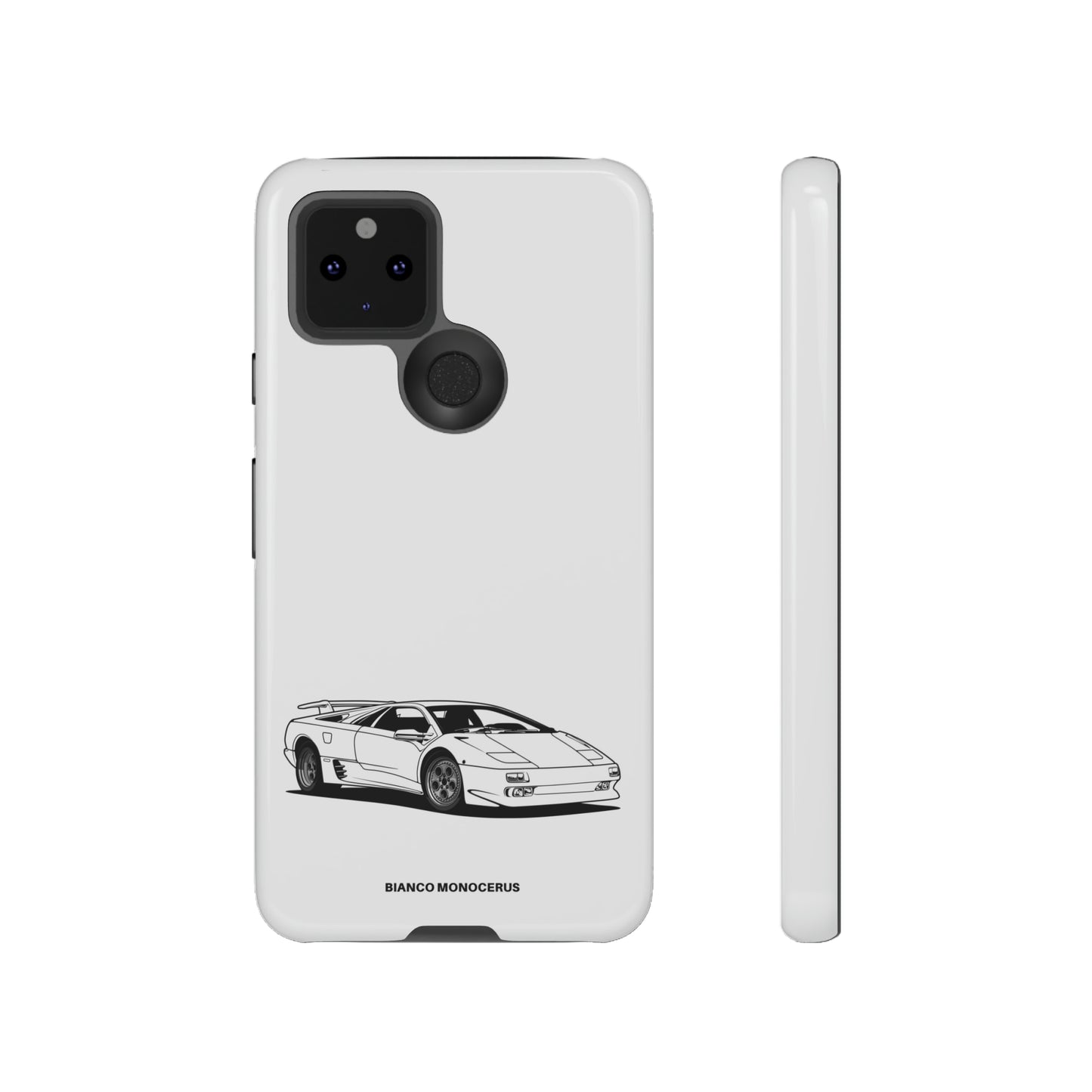 Bianco Monocerus - Tough Case iPhone/Samsung/Pixel