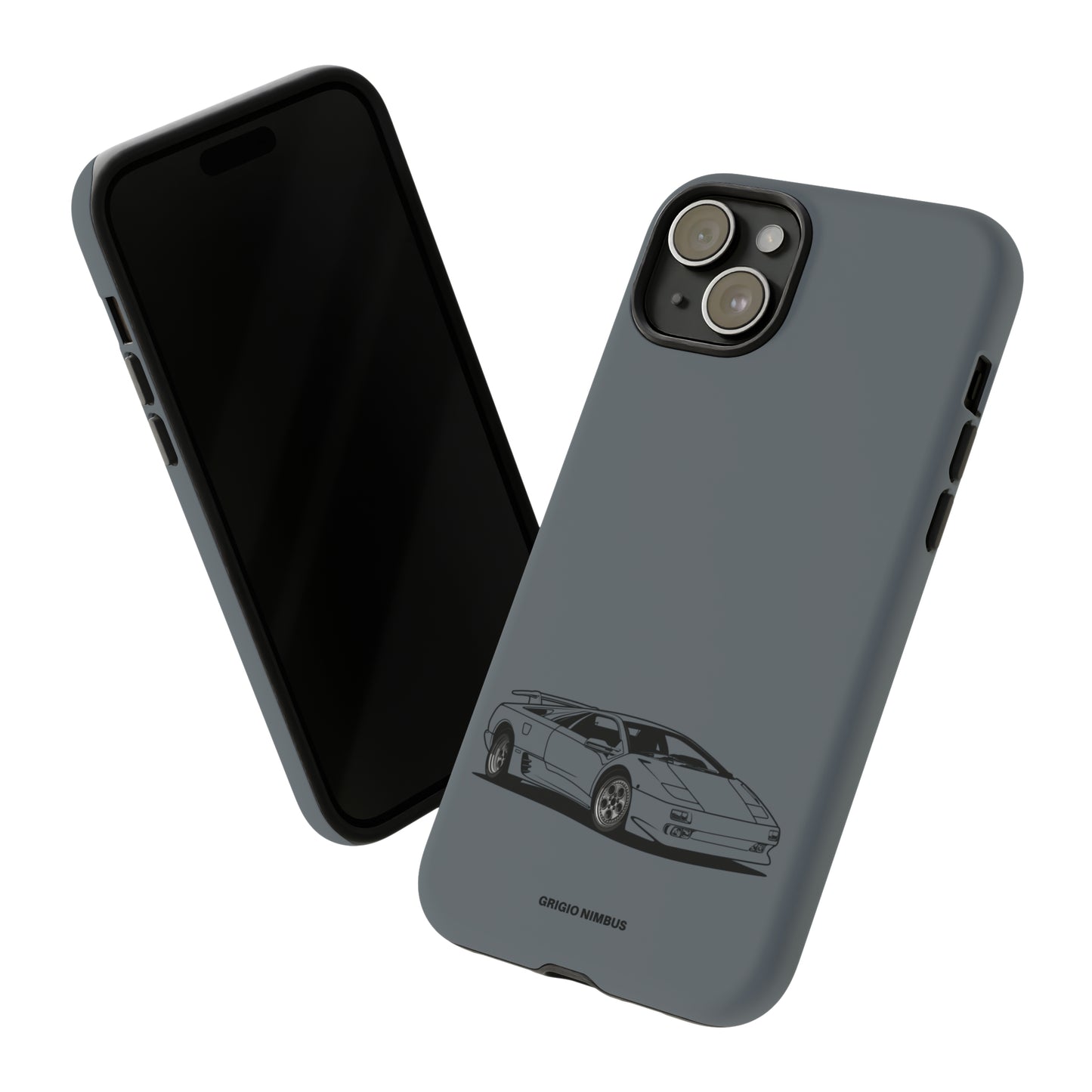 Grigio Nimbus Diablo - Tough Case iPhone/Samsung/Pixel